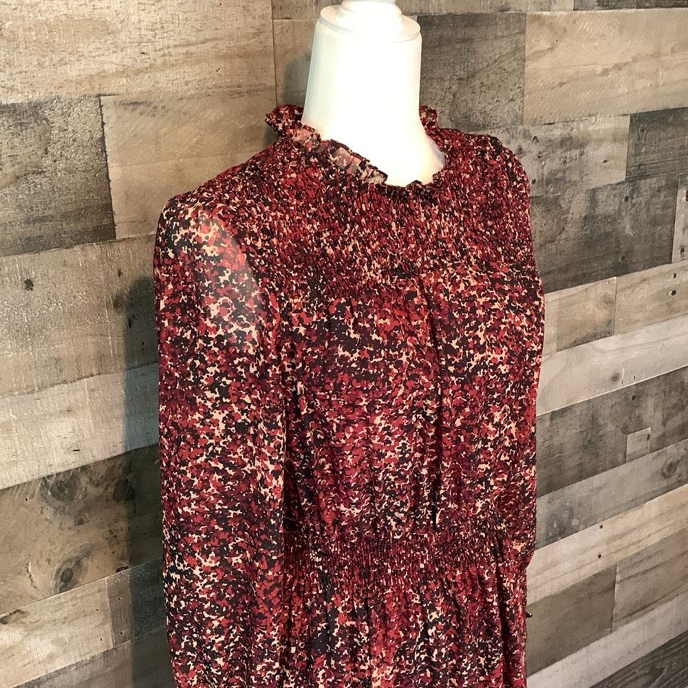 Just Taylor Long Sleeve Boho Dress Size 6 - Picture 6 of 16
